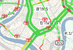 map application traffic